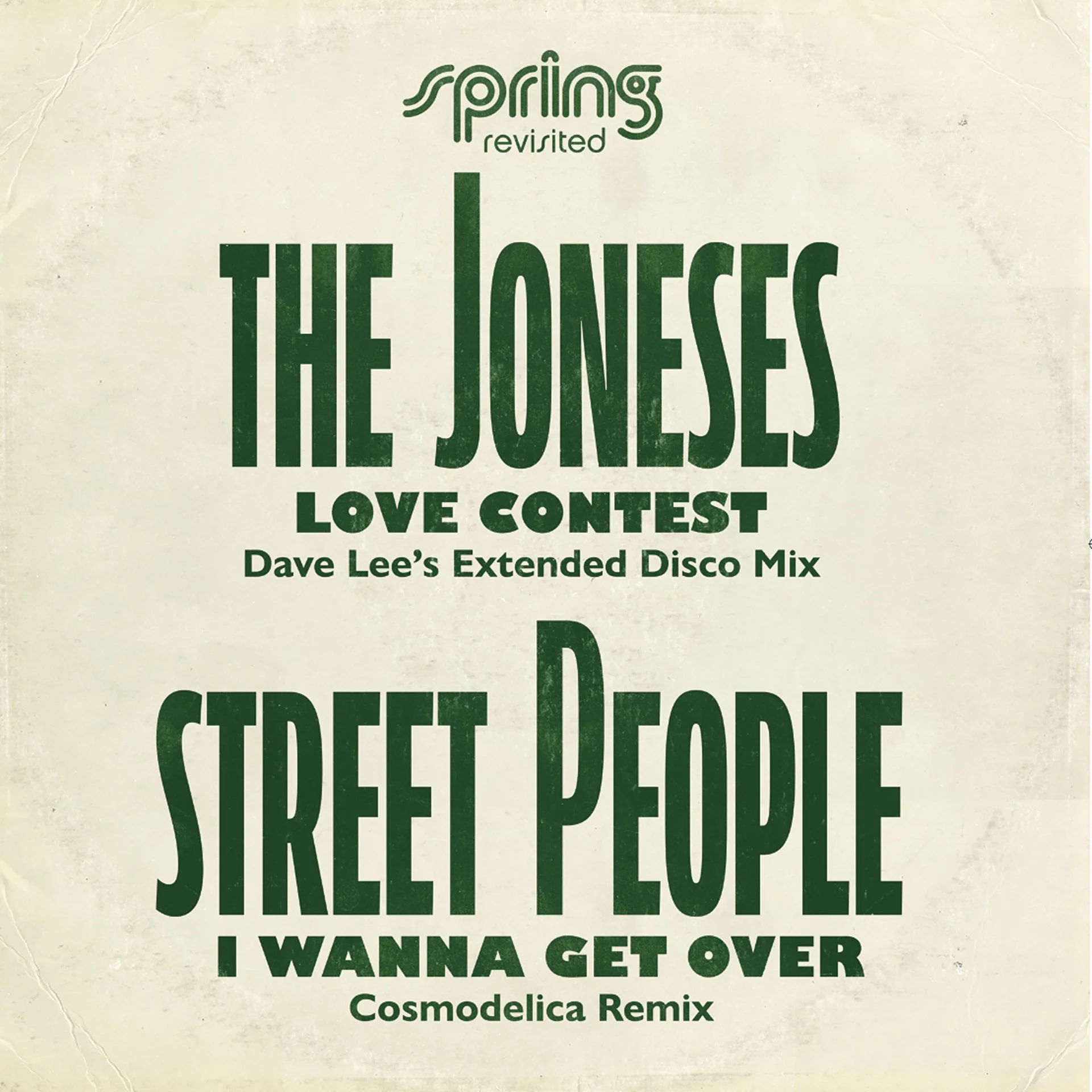 Love Contest / I Wanna Get Over ( Spring Revisited Mixes) Dave Dee | Colleen 'Cosmo' Murphy