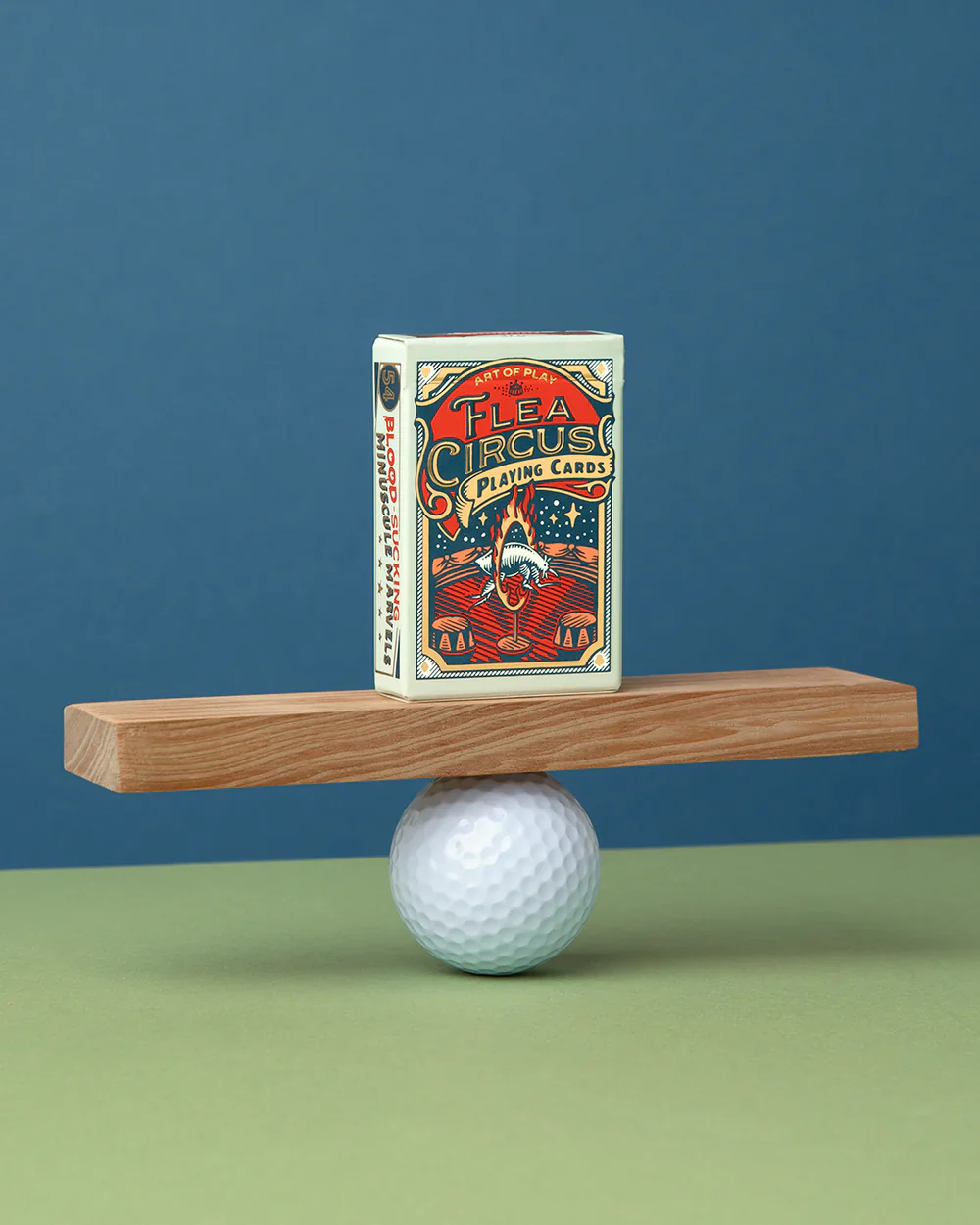 Mini "Flea Circus" Playing Cards