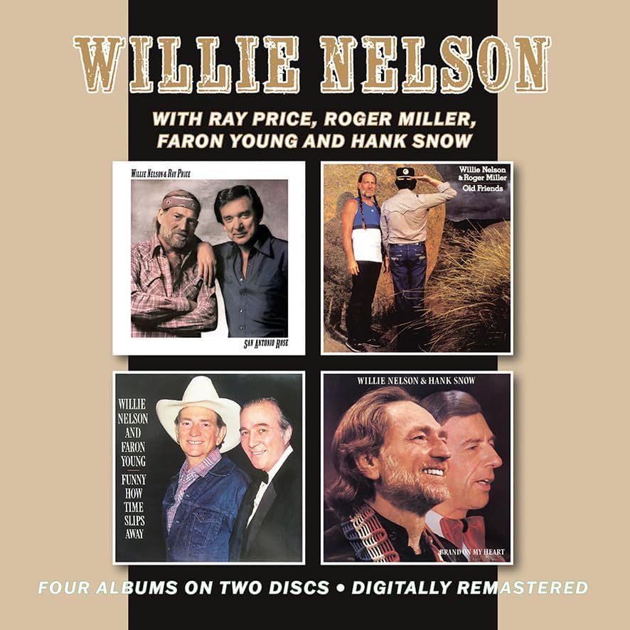San Antonio Rose (with Ray Price) / Old Friends (with Roger Miller) / Funny How Time Slips Away (with Faron Young) / Brand On My Heart (with Hank Snow)