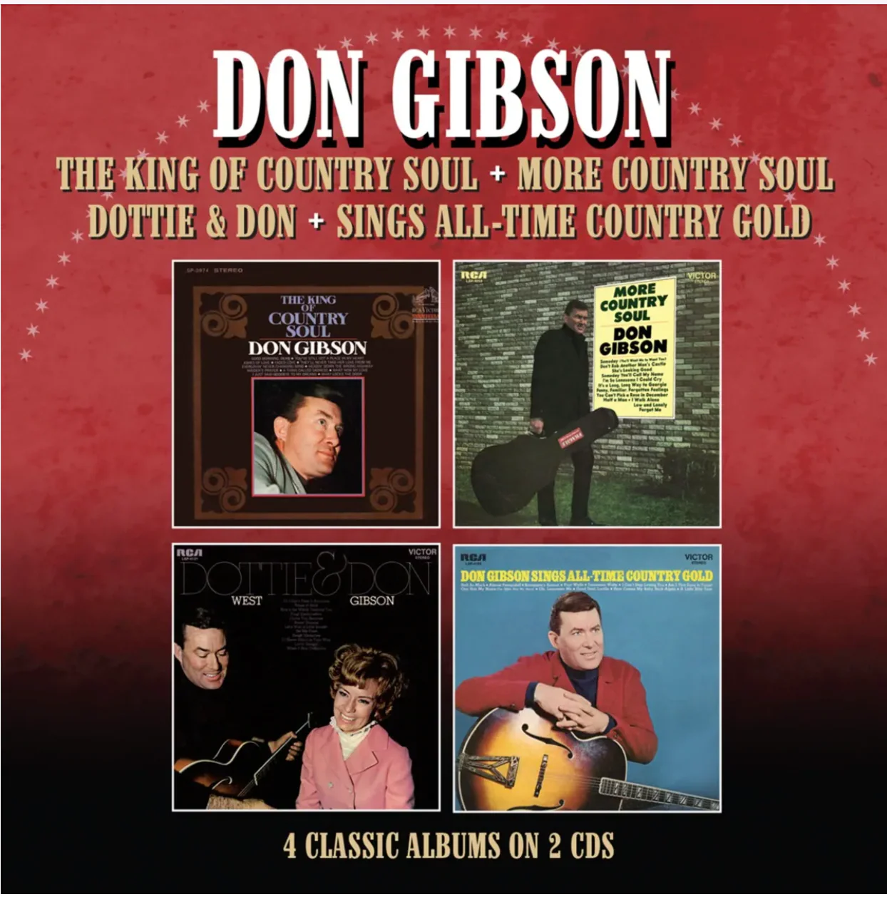The King of Country Soul / More Country Soul / Dottie and Don / Sings All Time Country Gold - Image 4